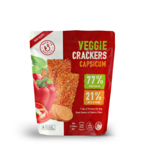 DJ&A Veggie Crackers Capsicum