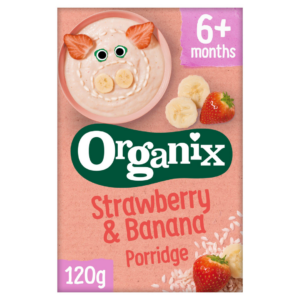 Organix Strawberry & Banana Porribge