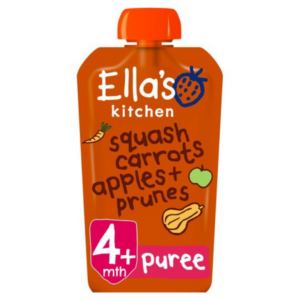 Ella's Kitchen Squash Carrots Apples + Prunes