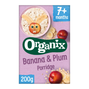 Organix Banana & plum Prridge