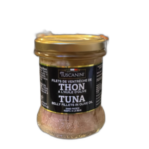 Tuscanini Tuna Belly Fillets in Olive Oil (Ventresca)