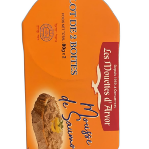 Les Mouettes d'Arvor Mousse de Saumon 2x80g