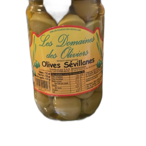 Les Domaines des Oliviers Olives Sevillanes 700g
