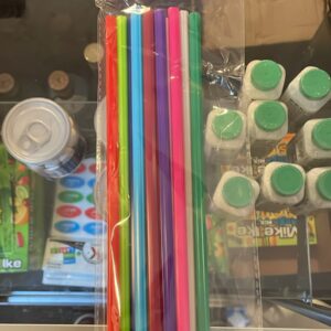 Cazenove Dreidel Shape Straws
