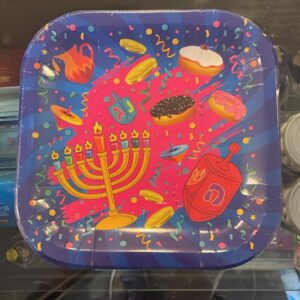 Chanukah Plates - Pack of 10