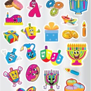 Izzy & Dizzy Chanukah Stickers